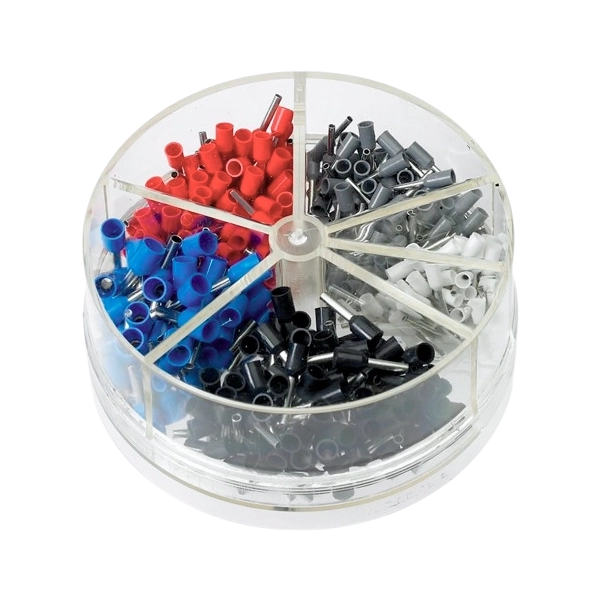 Assortimento terminali a tubetto KTP in box KASTOM
