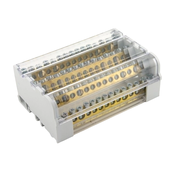 K142183B Morsettiere quadripolari basse (altezza 50 mm) KASTOM